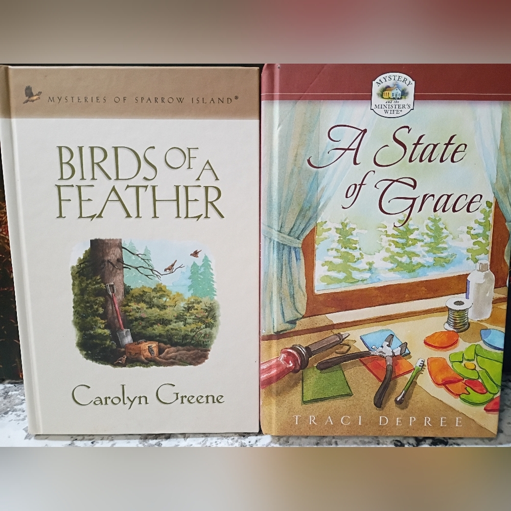 Two Guidepost Mystery Hardback Books Price is For Both Like-new Condition